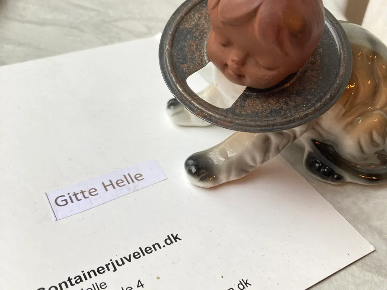 Billede 3 - Gitte Helle figur fra Containerjuvelen