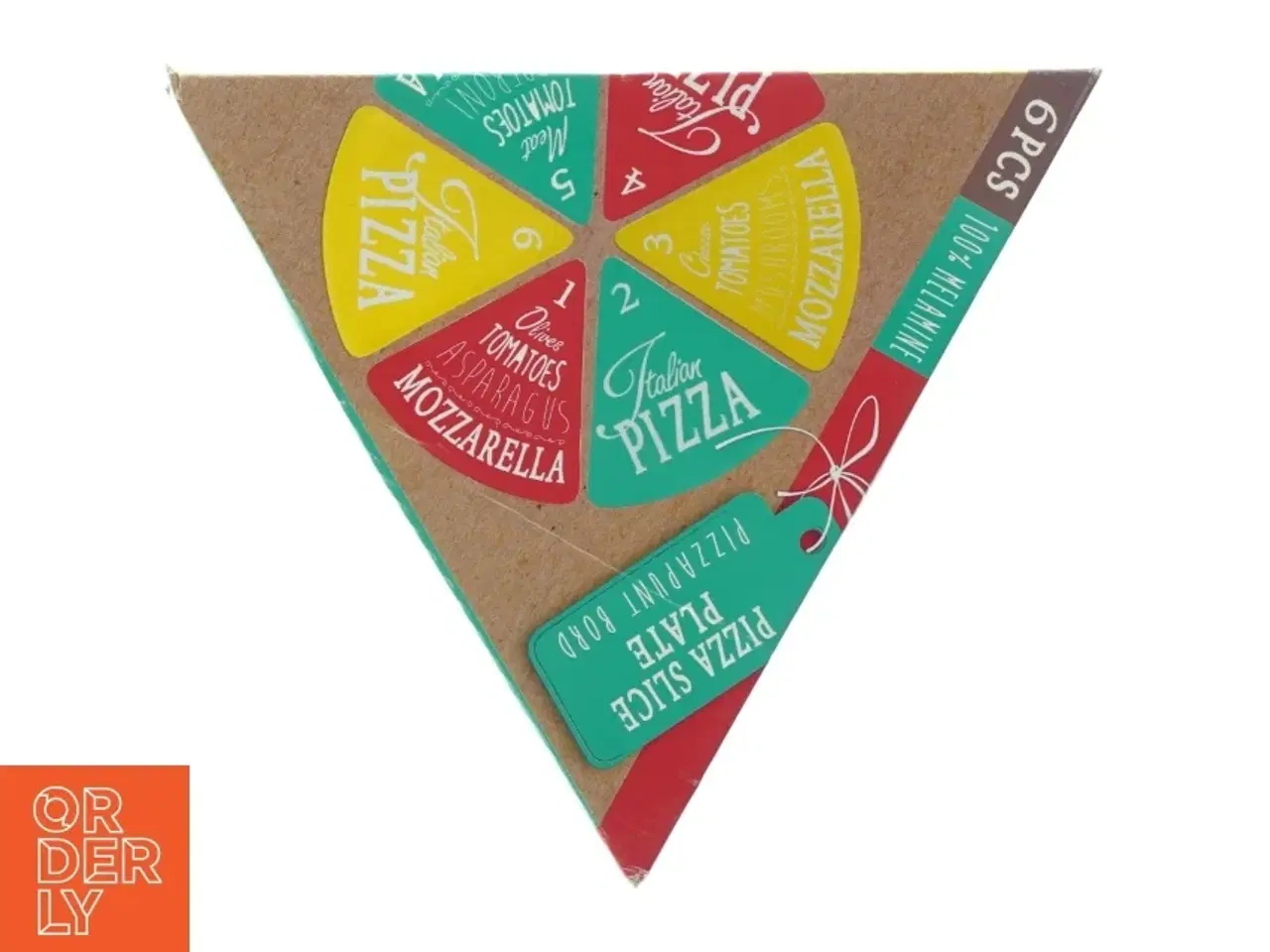 Billede 1 - nye Pizza slice plate (str. 23 x 22cm)
