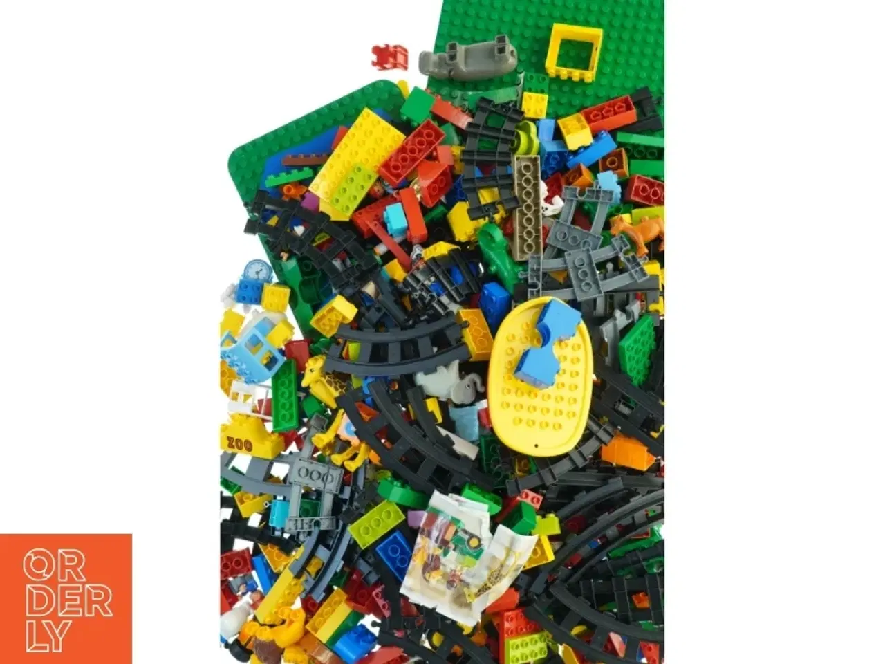 Billede 3 - Blandede LEGO klodser fra Lego (str. 58 x 40 cm)
