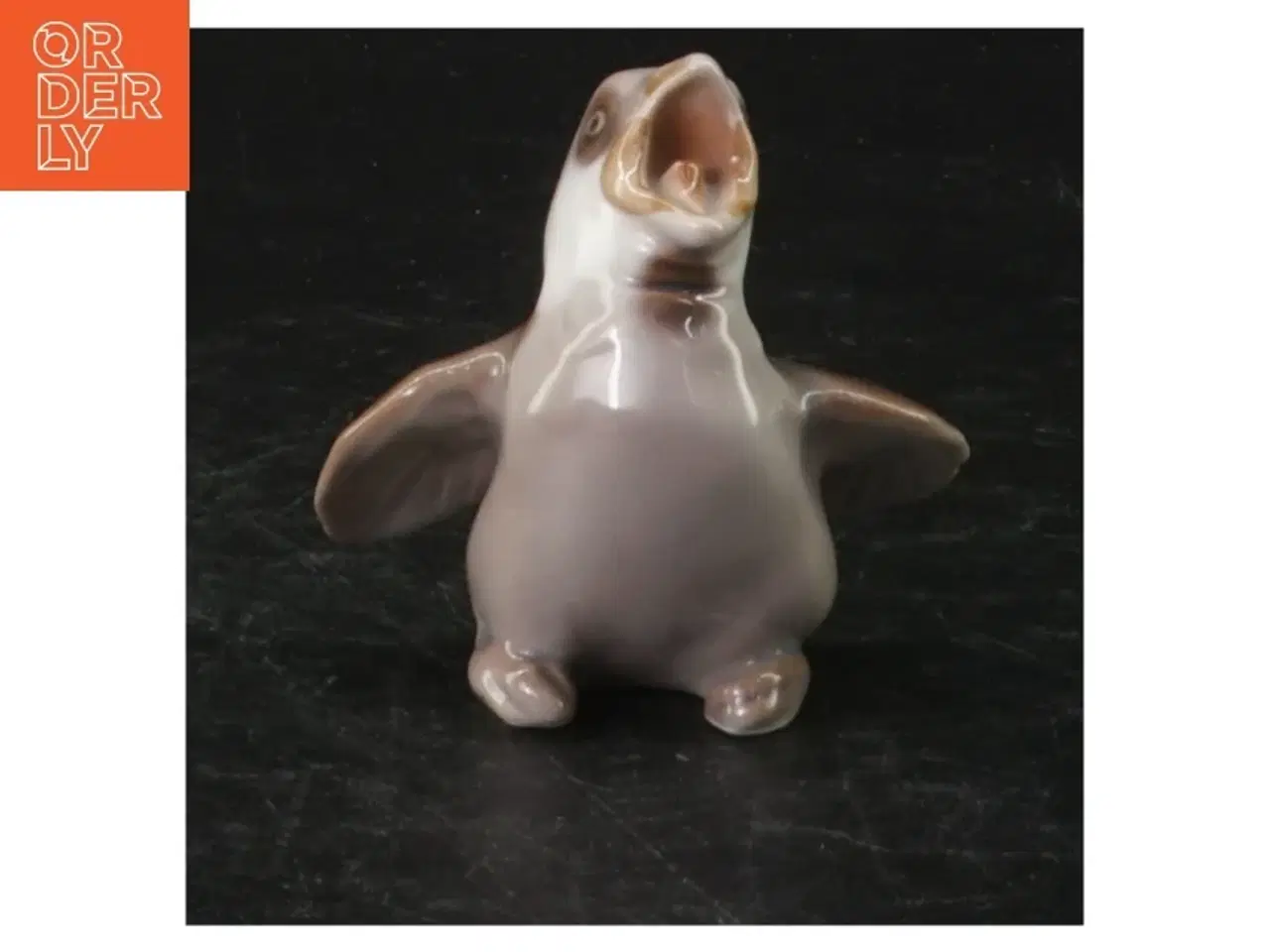 Billede 1 - B&G Porcelæns figur af spurveunge
