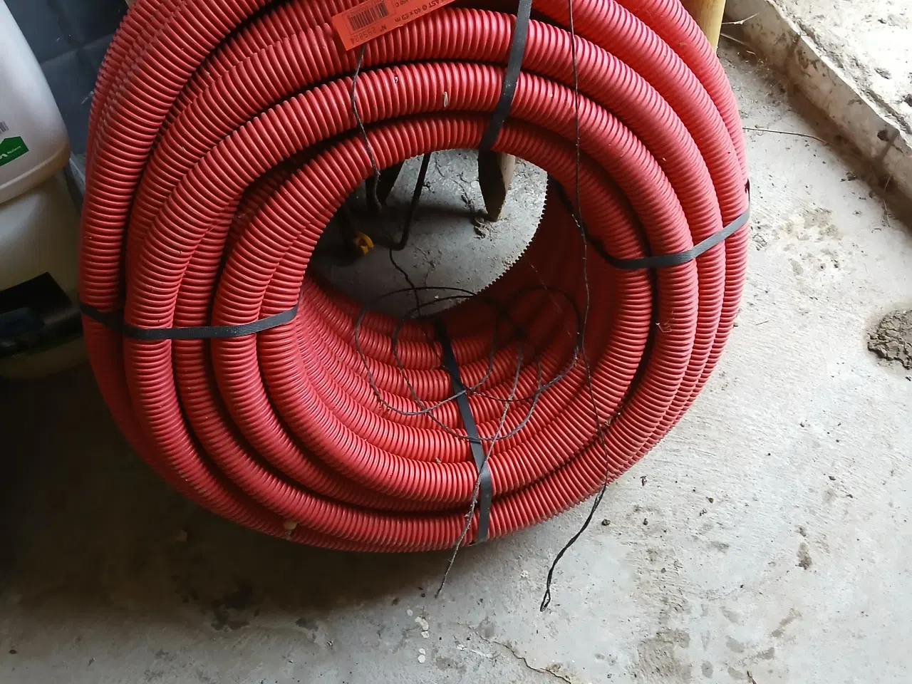 Billede 2 - kabelrør, hekaplast Ø 40 mm 5ometer lang