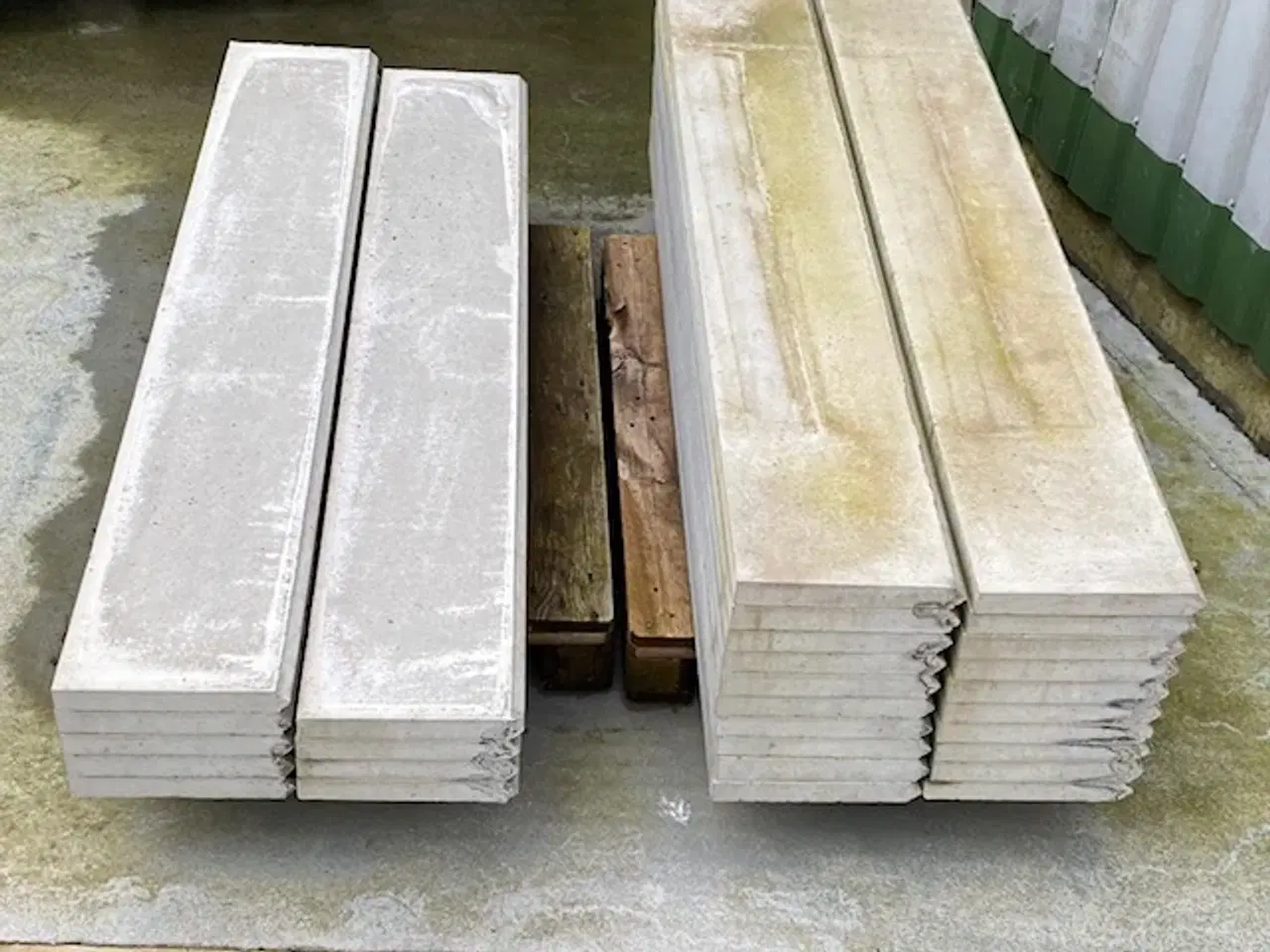 Billede 1 - Hegnsplader i beton