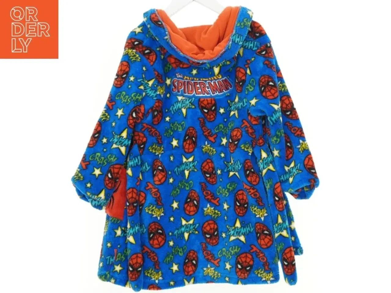 Billede 2 - Badekåbe, spiderman (str. 116 cm)
