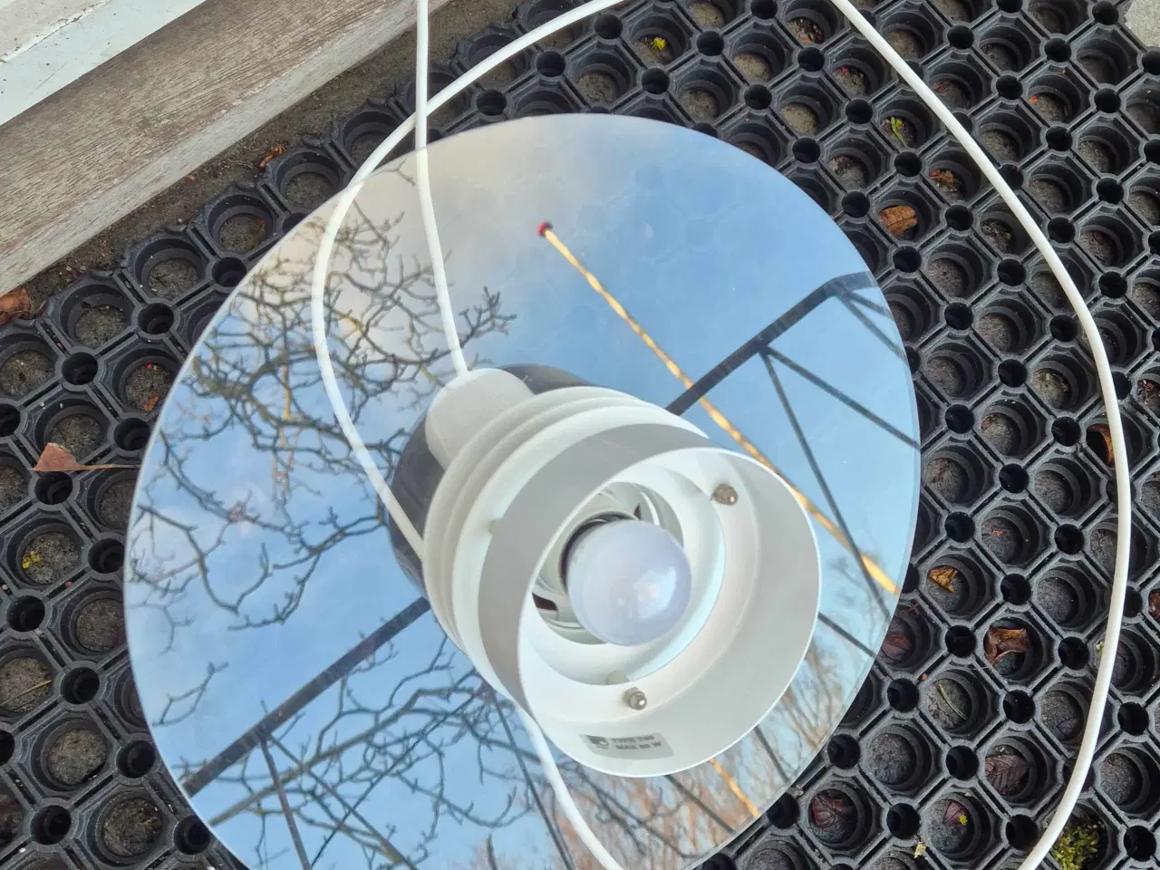 Billede 15 - Svævende 80'er-pendel med gennemsigtig skærm