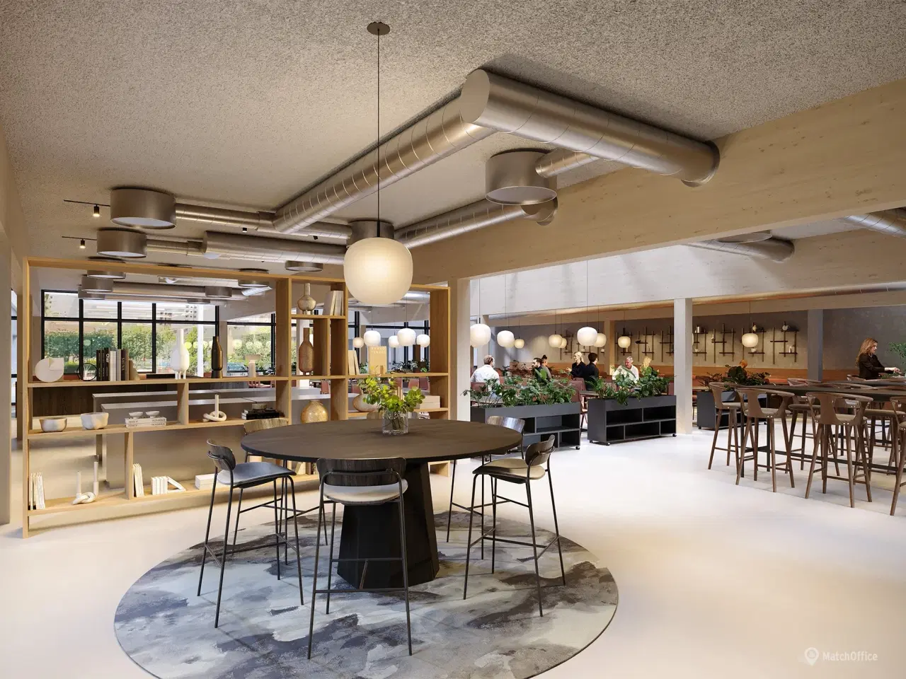 Billede 7 - Topmoderne kontor med plads til mange medarbejdere centralt i Lyngby