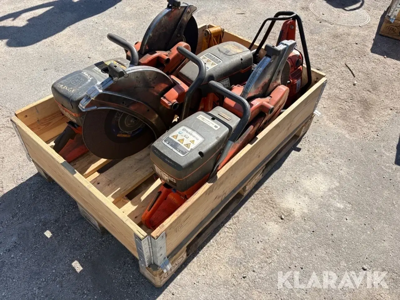 Billede 1 - Kapsav Skinneskruemaskine Master, husqvarna 3 styk.