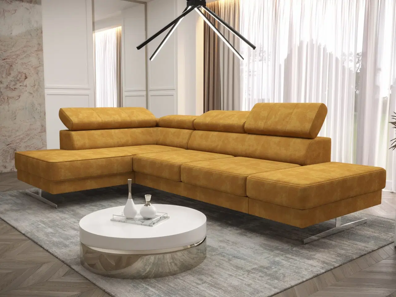 Billede 12 - EMPIRE MINI HJØRNESOFA 300x180