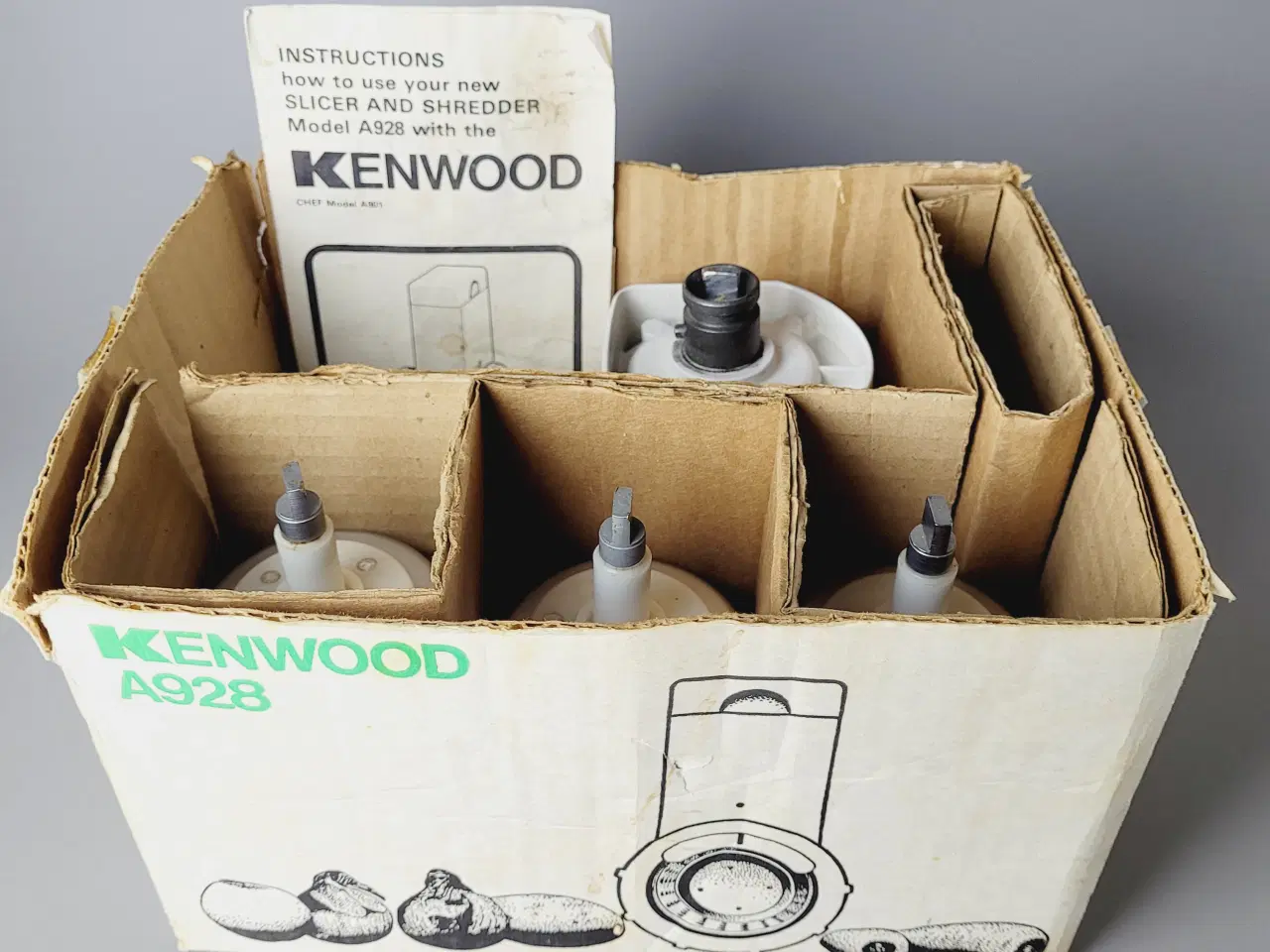 Billede 6 - ⭐️: Kenwood Chef Slicer & Shredder (A928) – Komple