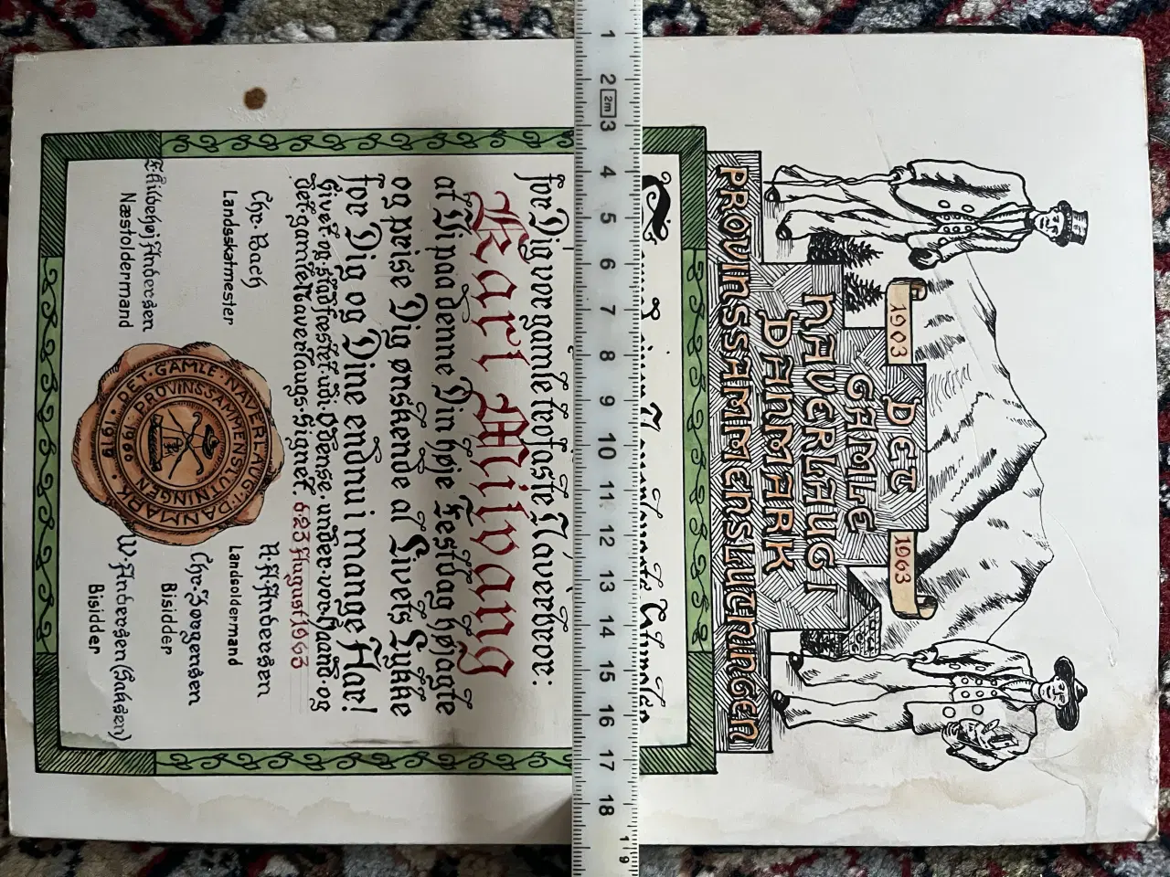 Billede 6 - Ældre diplom