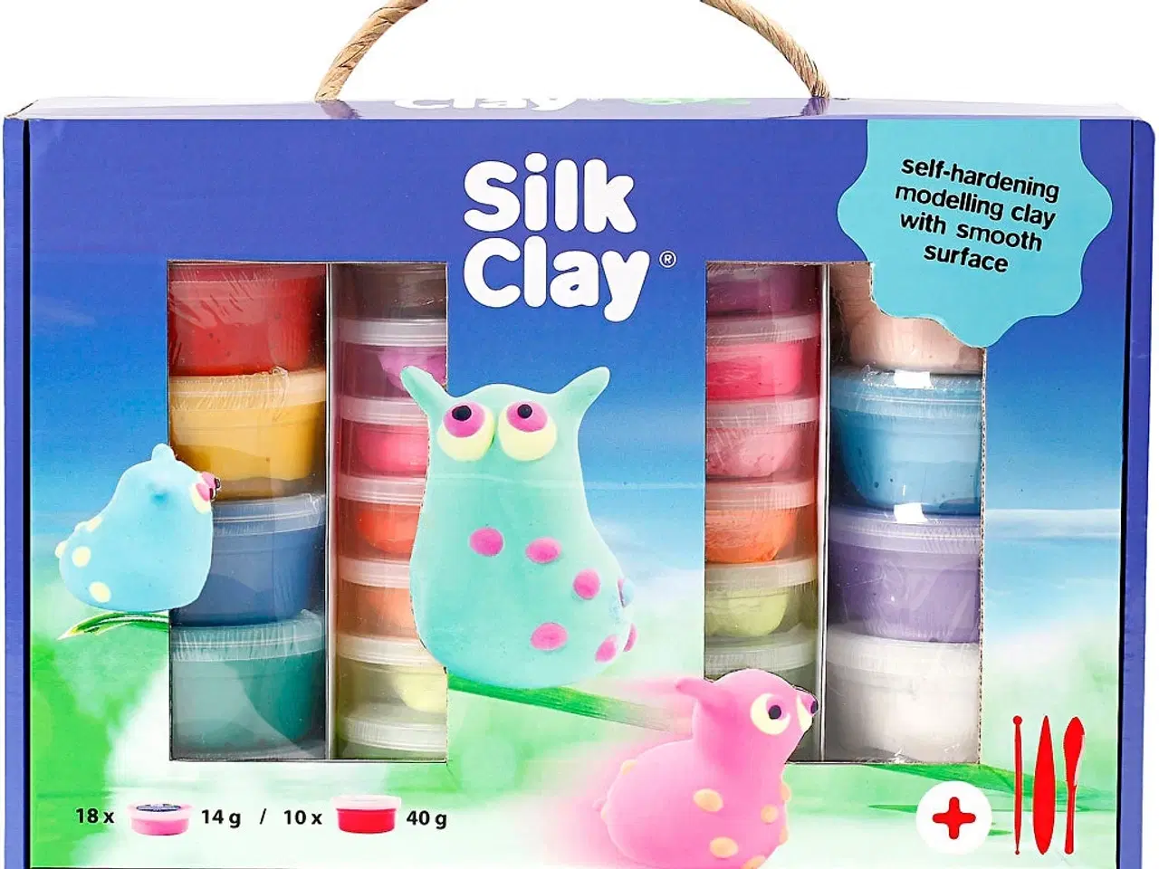 Billede 1 - Silk Clay® Gaveæske, ass. farver, 1 sæt