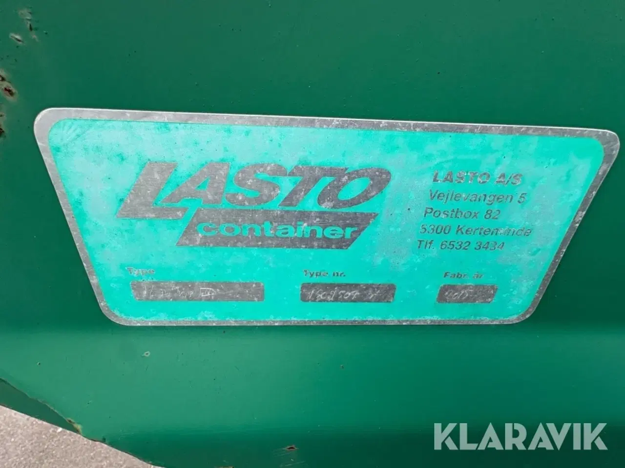 Billede 8 - Vipcontainer Lasto 16m3