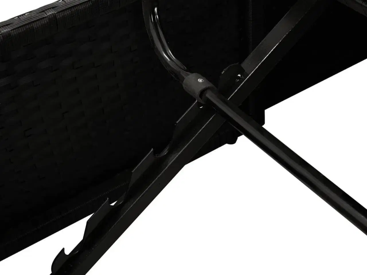 Billede 10 - Solseng med hynder polyrattan sort