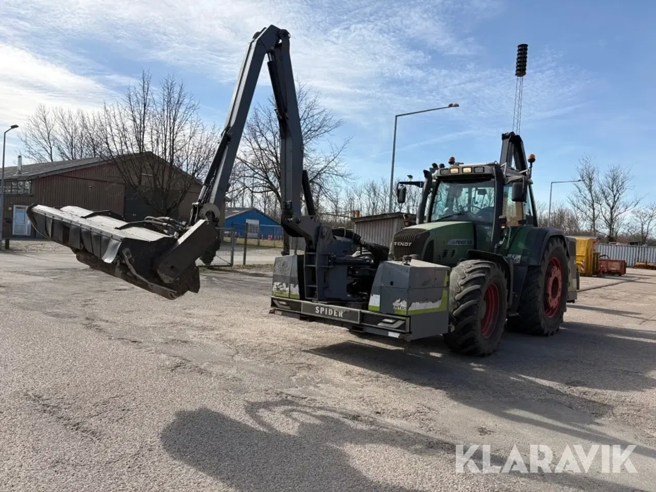 Billede 1 - Traktor Fendt 818 med Kantklipper