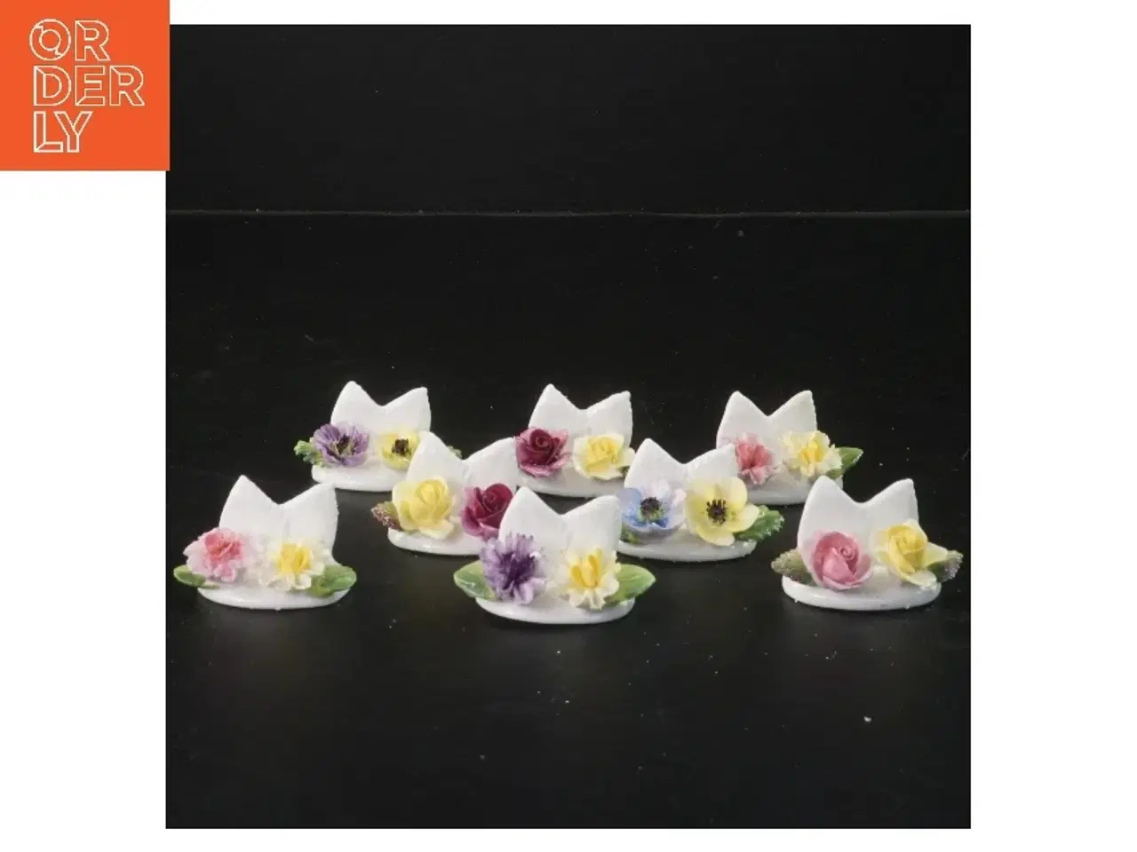 Billede 1 - Coalport bordkortholdere (str. 5 cm)