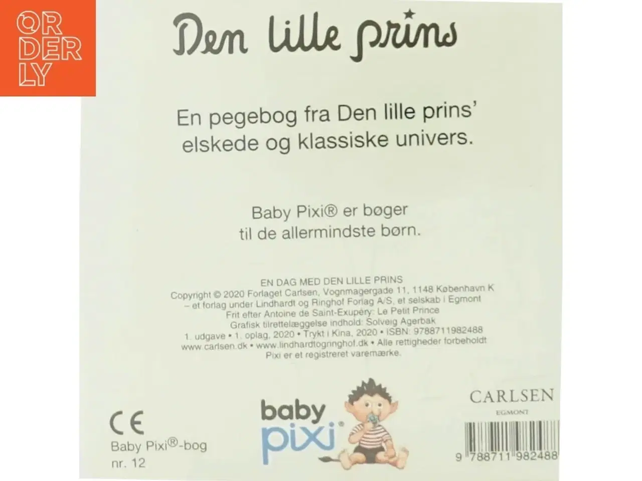 Billede 3 - En dag med Den lille prins af Antoine de Saint-Exupéry (Bog)