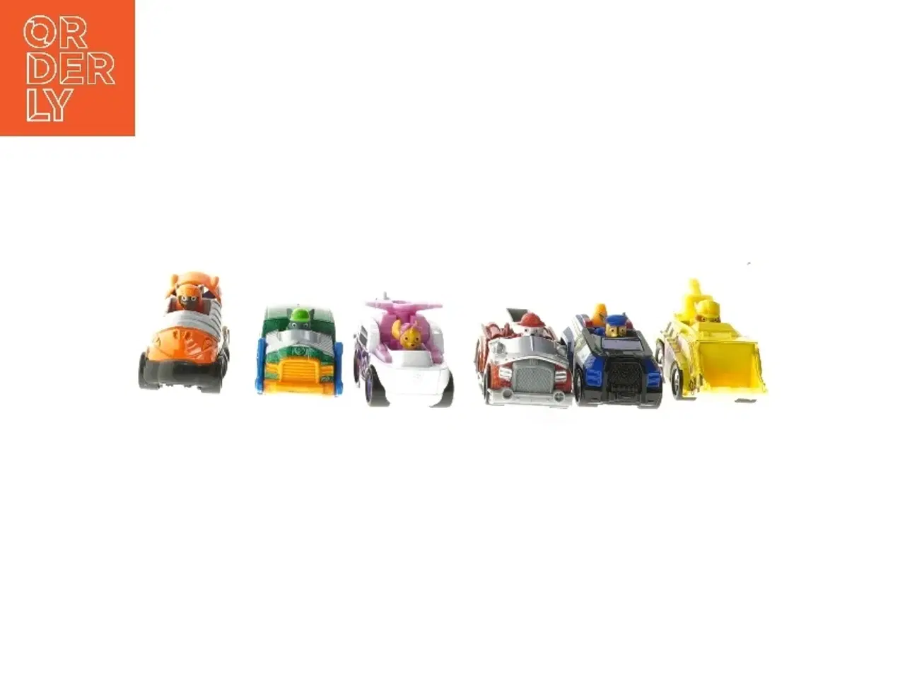 Billede 1 - Sæt af Paw Patrol legetøjsbiler fra Paw Patrol (str. 4x8,5x3,5 cm)