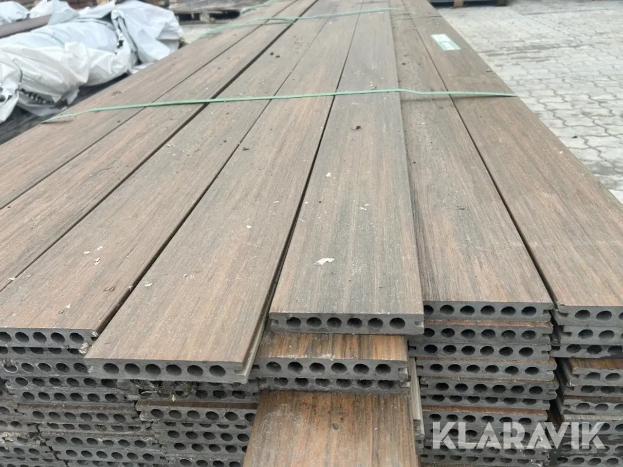 Billede 2 - Komposit Terrassebrædder Kirkedal brun 85 styk