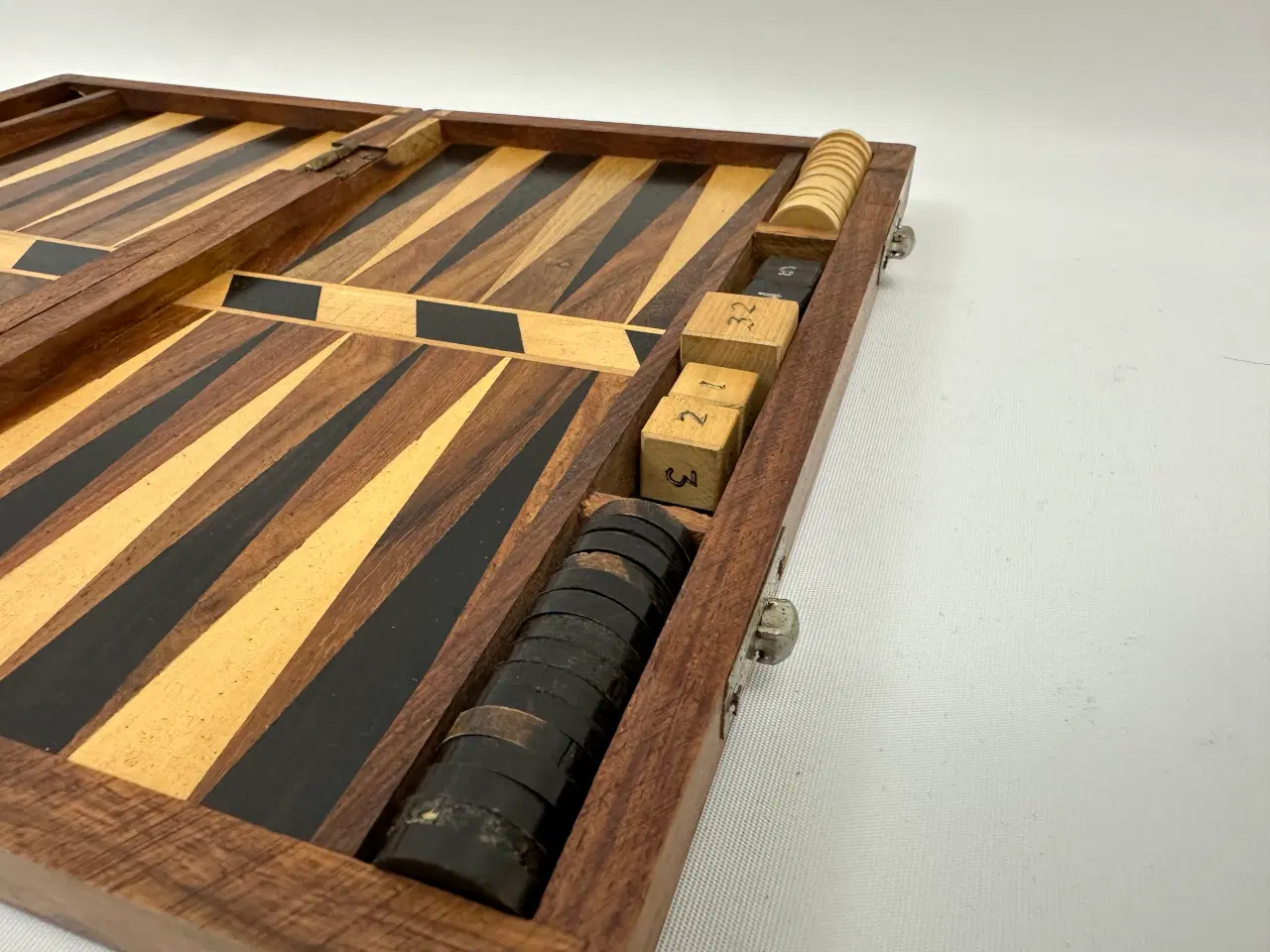 Billede 4 - Lille backgammon spil