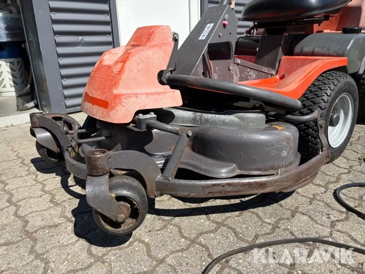 Billede 12 - Græsslåmaskine Husqvarna frontklipper Rider 15-V2