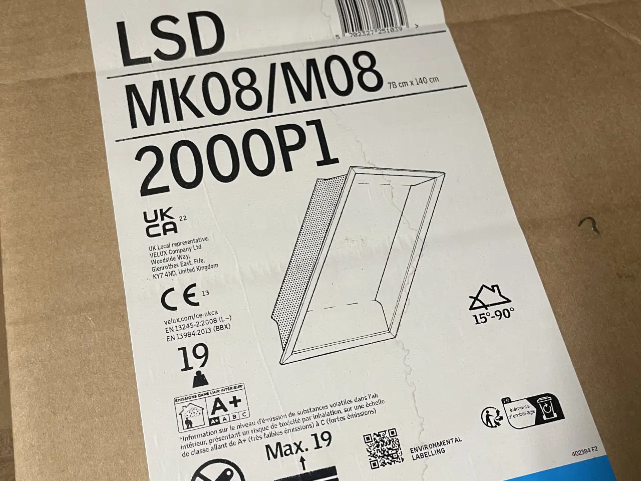 Billede 3 - 2 stk. komplette fejlkøbte lysninger til VELUX.