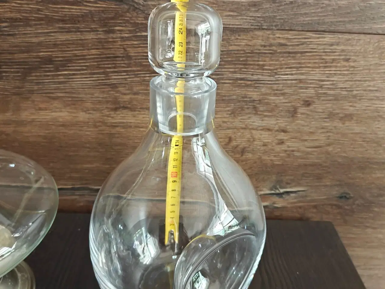 Billede 3 - 2 unikke karafler/glaskander