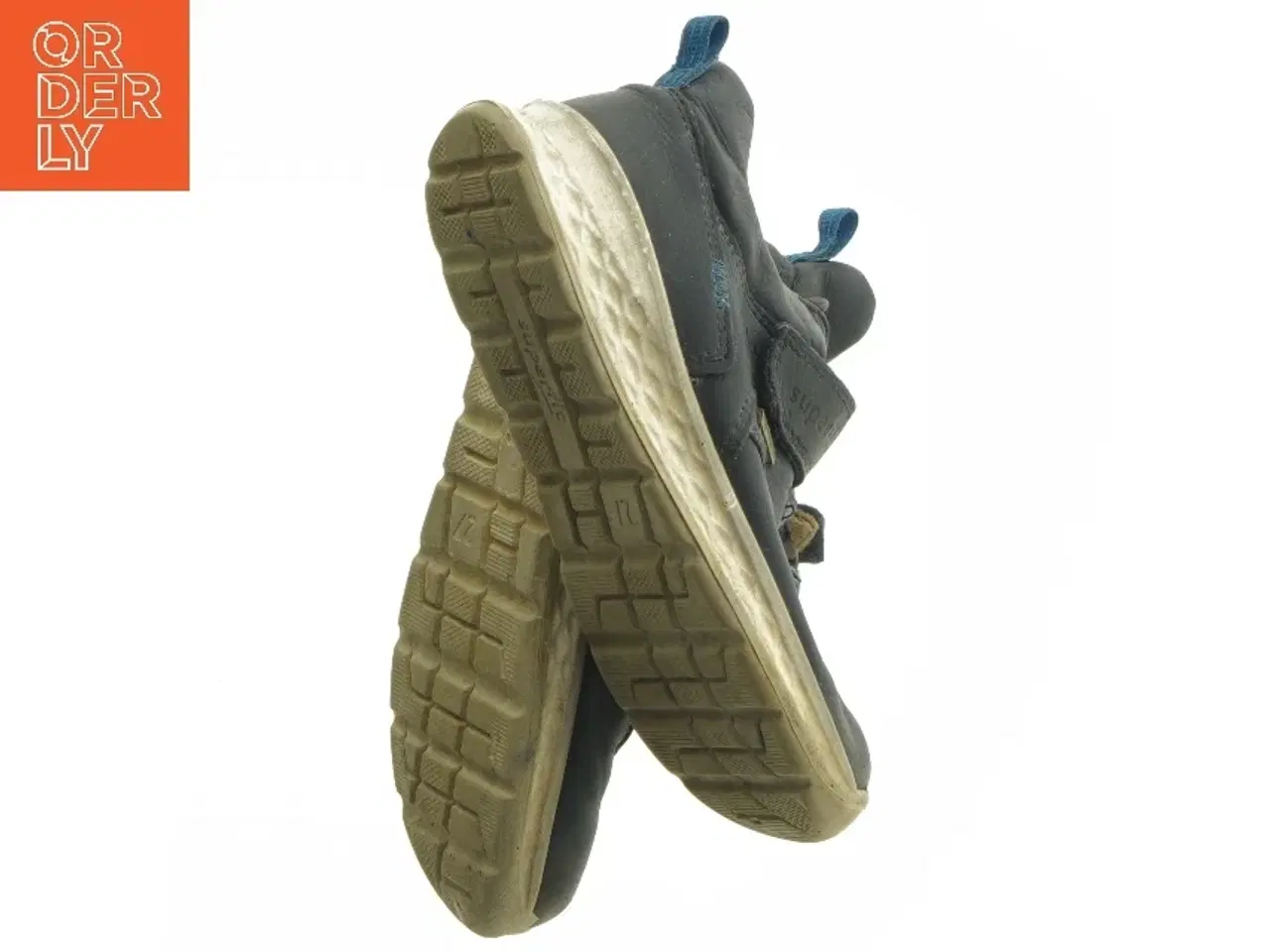 Billede 6 - Brugte sorte børnesko med velcro fra Superfit (str. 27)