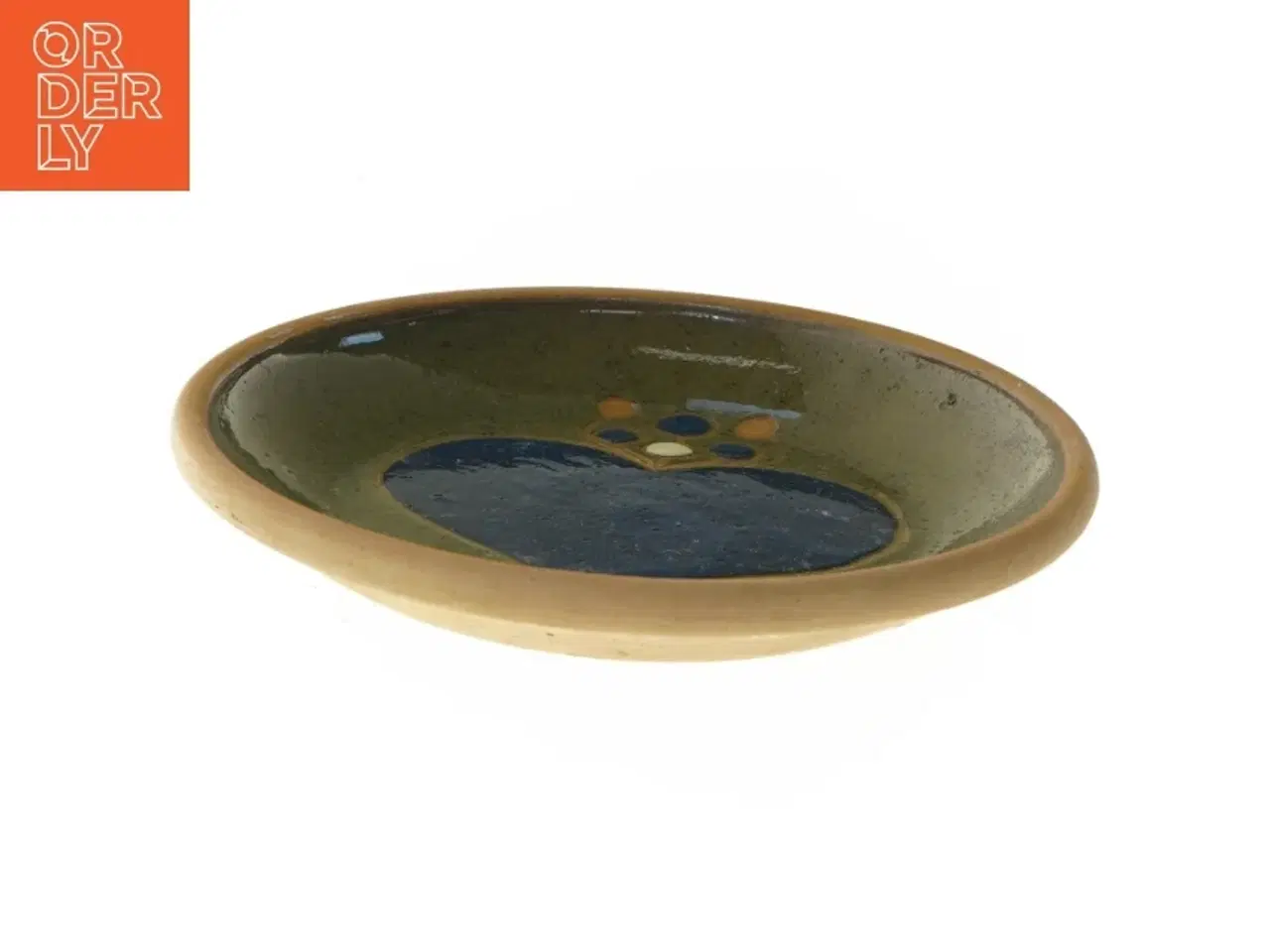 Billede 3 - Keramisk tallerken med hjerte (str. Ø 25 cm)