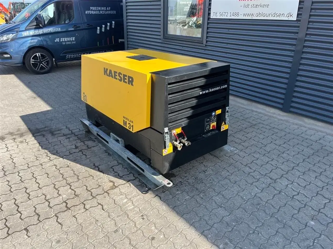 Billede 3 - Kaeser M 31 3M3 kompressor på ski