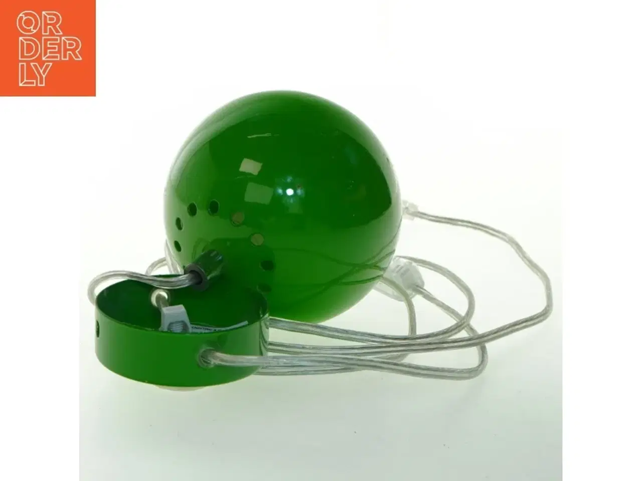 Billede 2 - Grøn lampe (str. 11x10 cm)