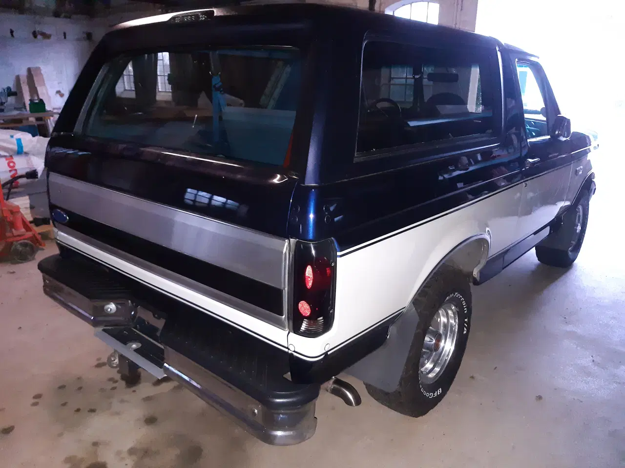 Billede 3 - 1994 Ford Bronco XLT 5,8. 4X4 Nysynet og på plader