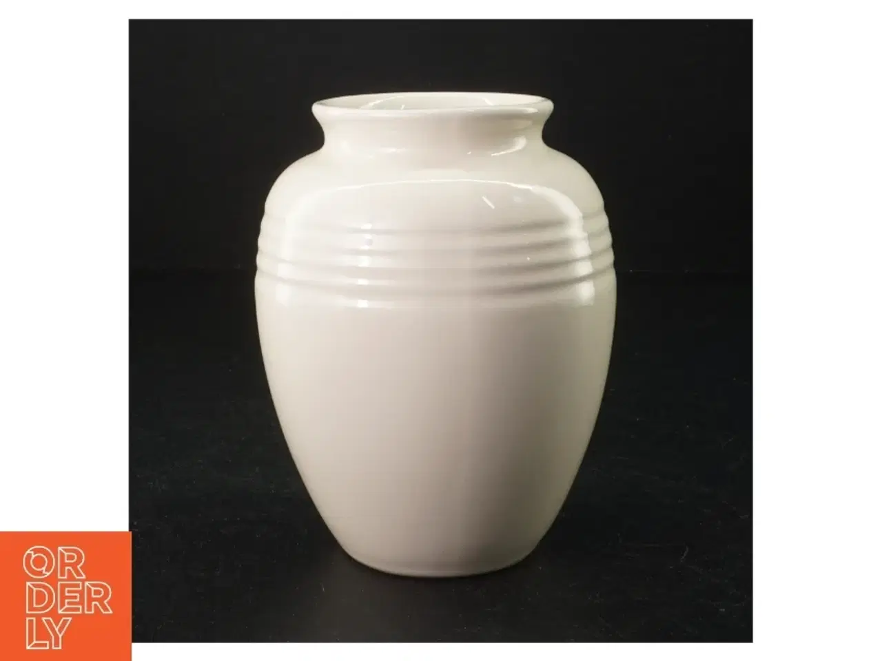 Billede 1 - Le Creuset keramisk vase fra Le Creuset (str. 14 cm. 11,5 cm diameter)