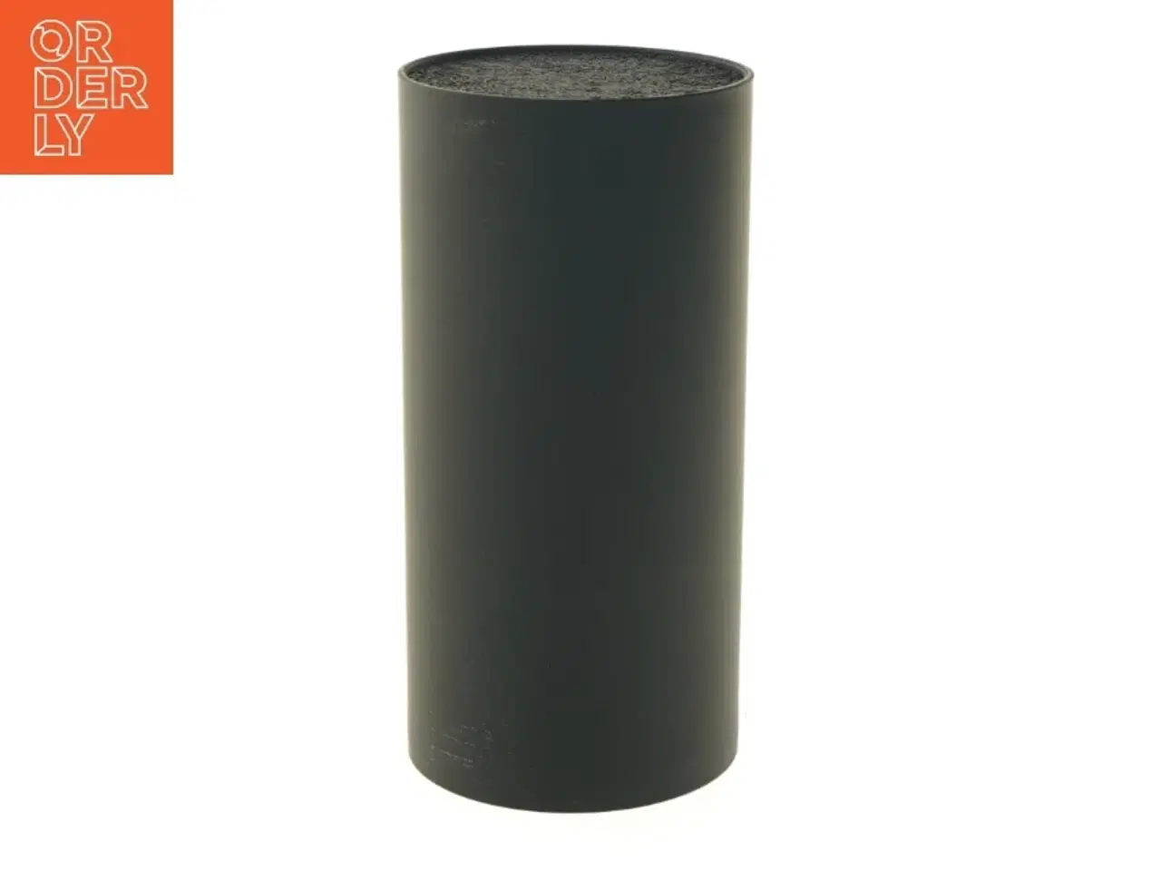 Billede 4 - Knivblok fra Dorre (str. Ø 10,5 cm højde 22 cm)