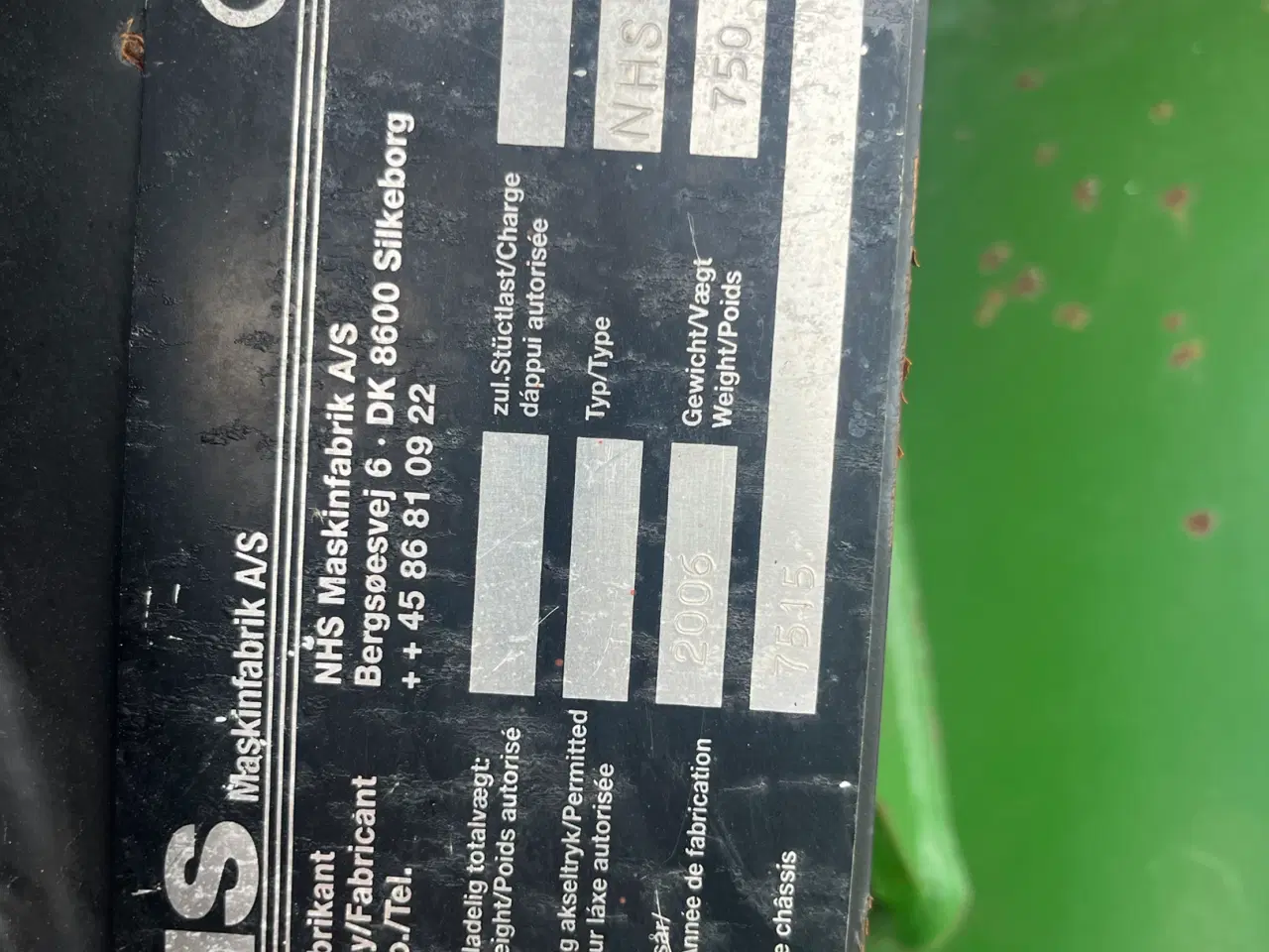 Billede 4 - Flishugger NHS med kran..