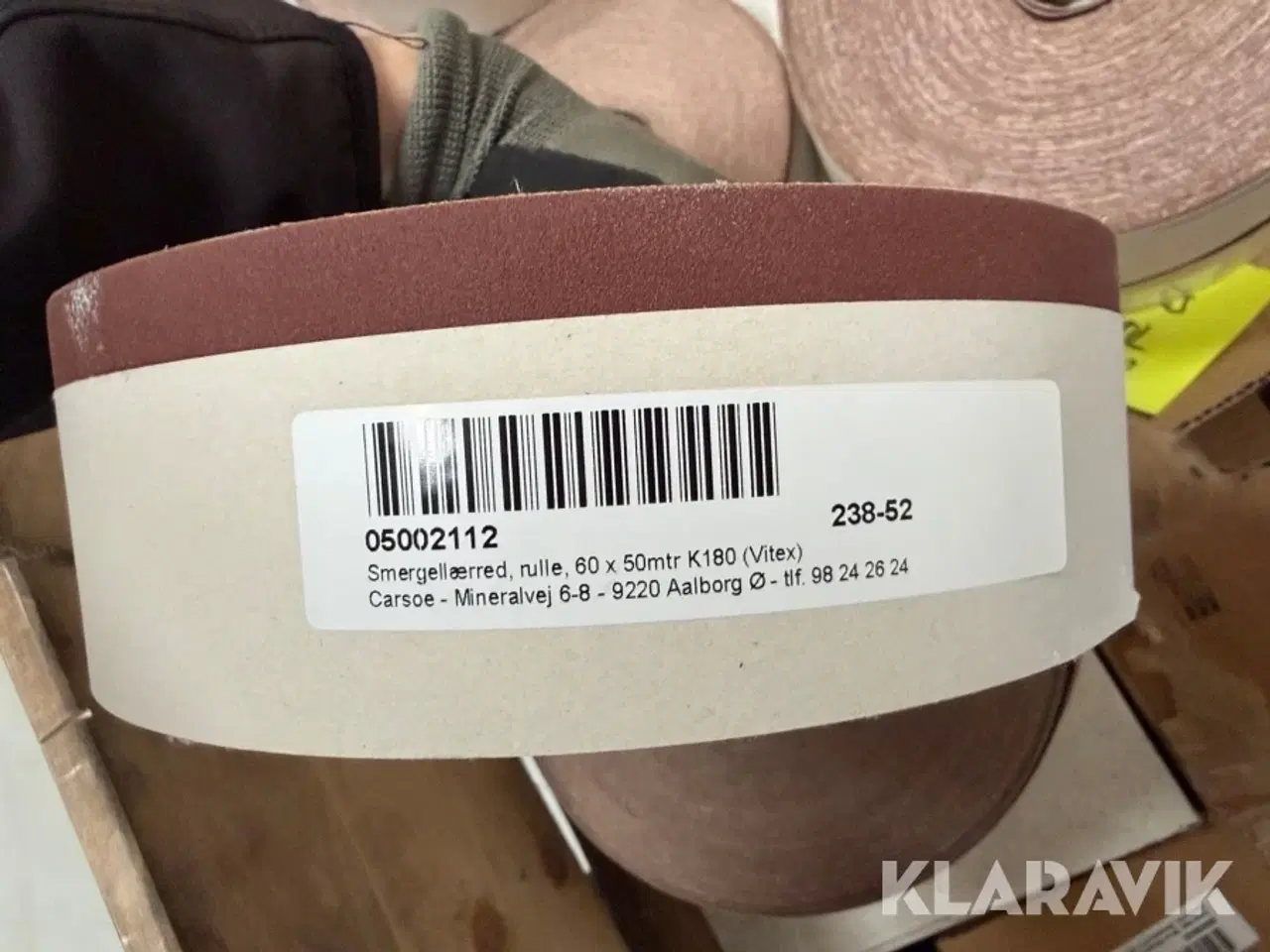 Billede 8 - Lot - slibebånd / smergellærreder og slibevifter - 1 palle