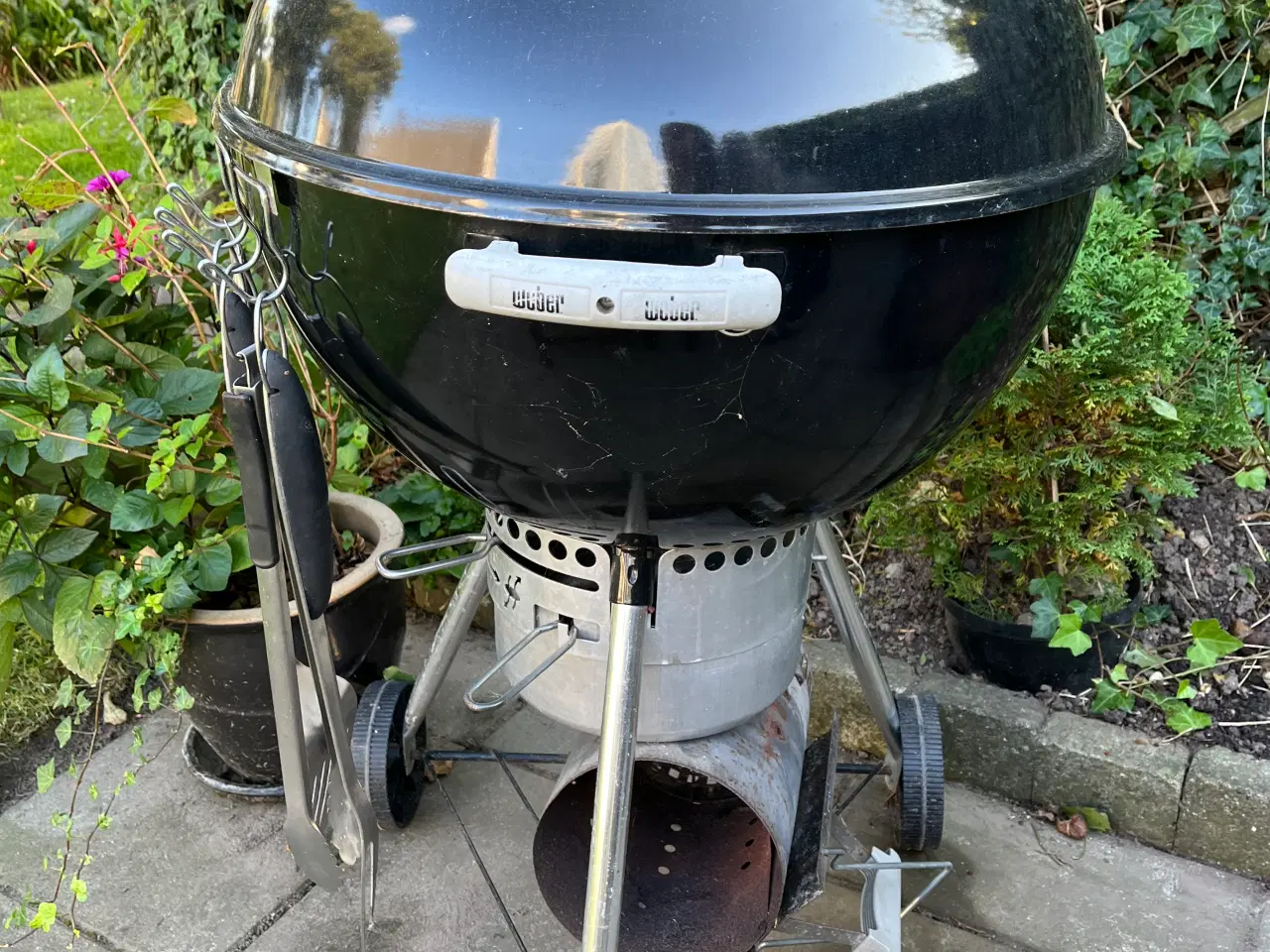 Billede 2 - Weber grill med forskelligt tilbehør 