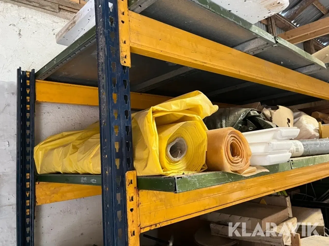 Billede 4 - Reol system med blandet tilbehør.