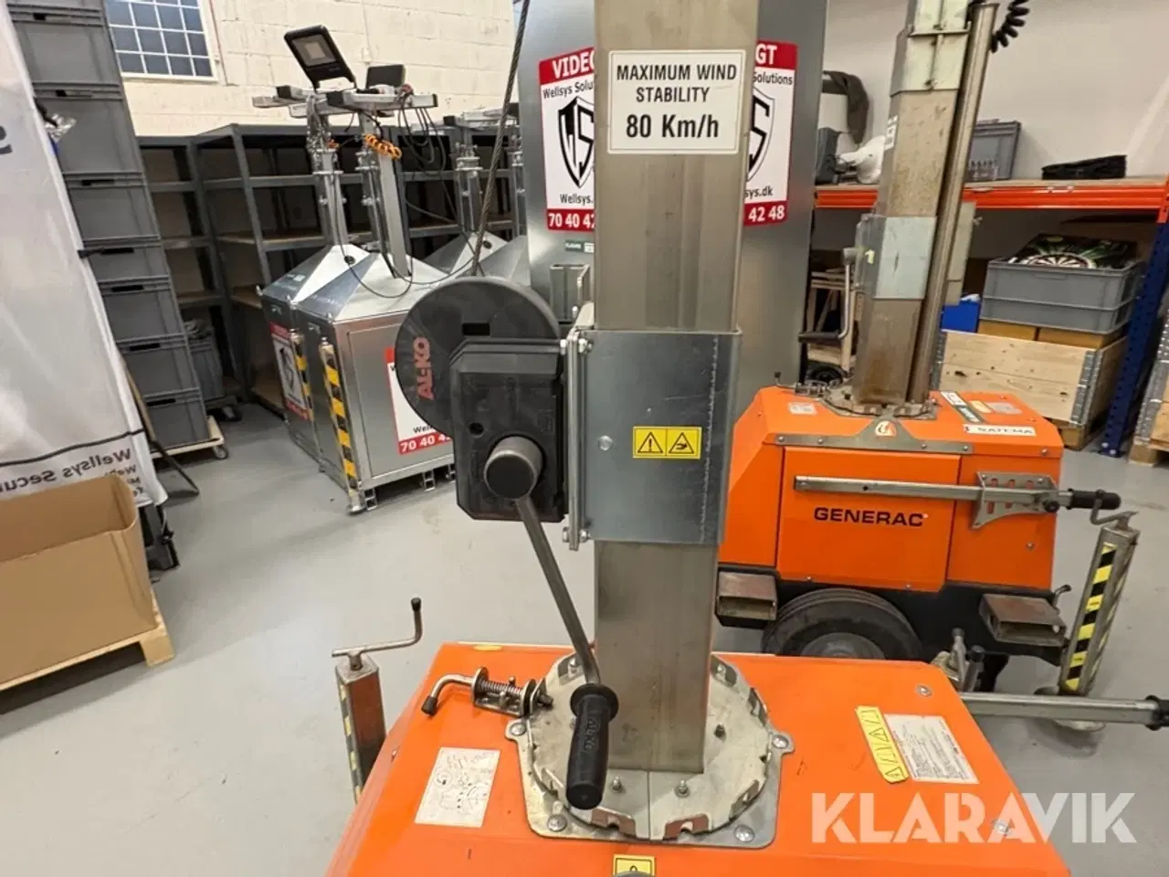 Billede 10 - Lys/kameramast Generac Link tower - 2 styk