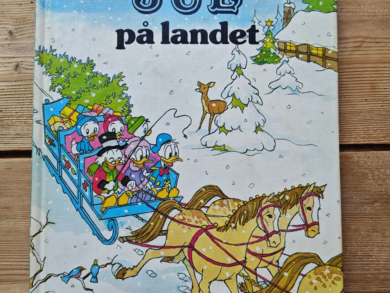 Billede 1 - Walt Disney Jul på Landet bog fra 1982