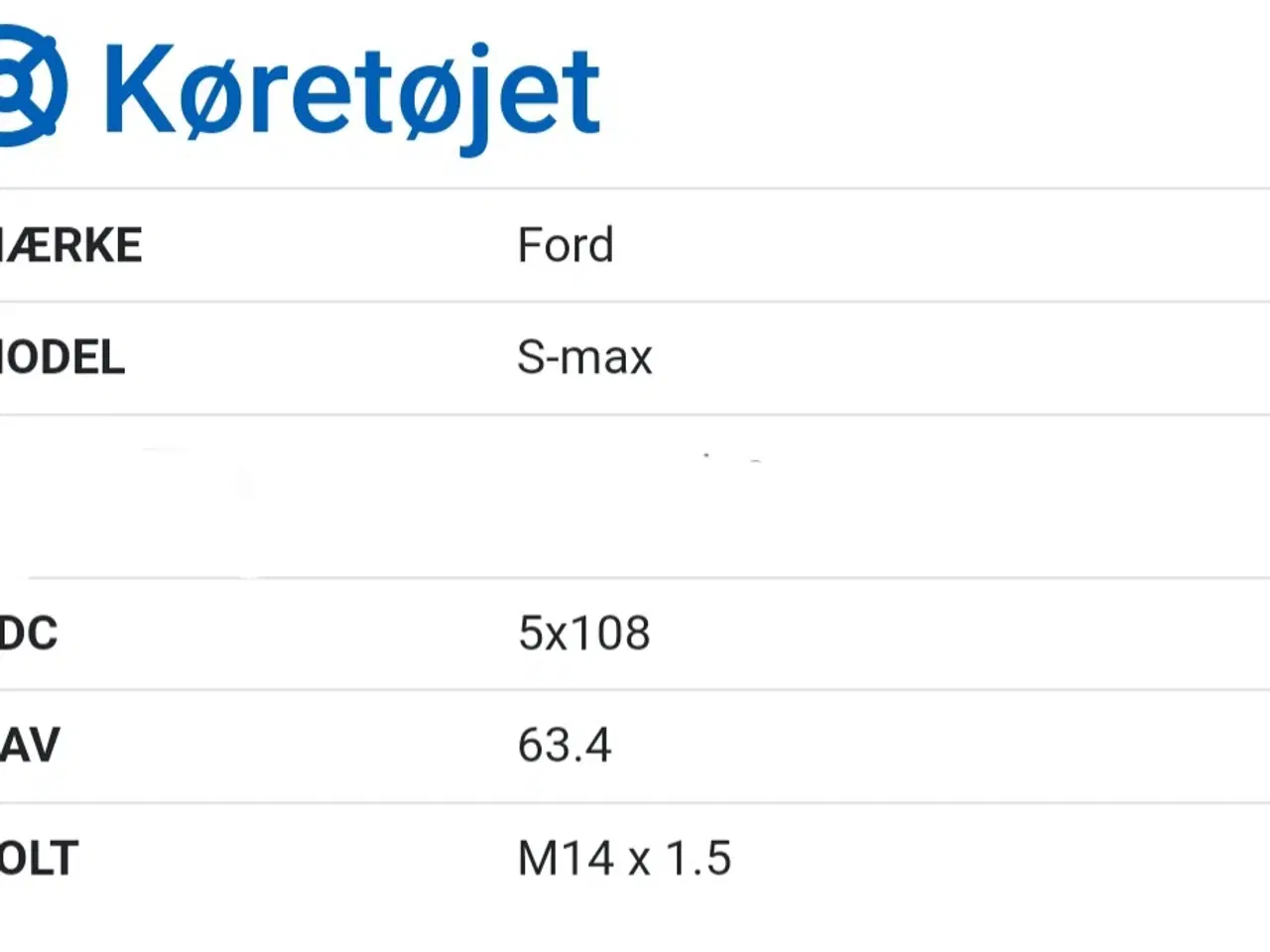 Billede 7 - Vinterhjul fra Ford S-max 