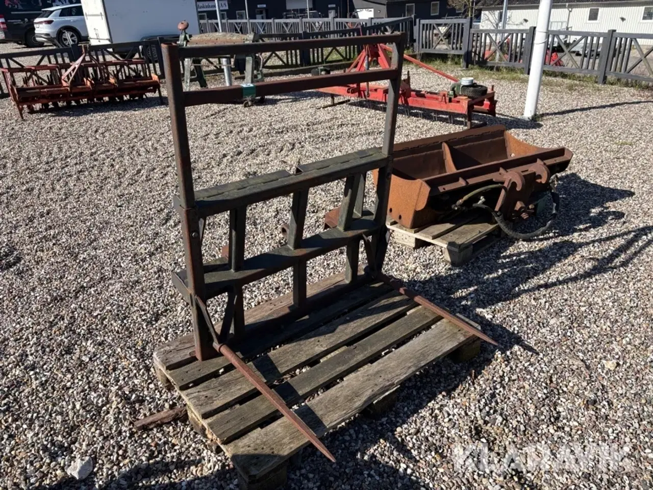 Billede 2 - Redskab Weidemann halmspyd med overramme