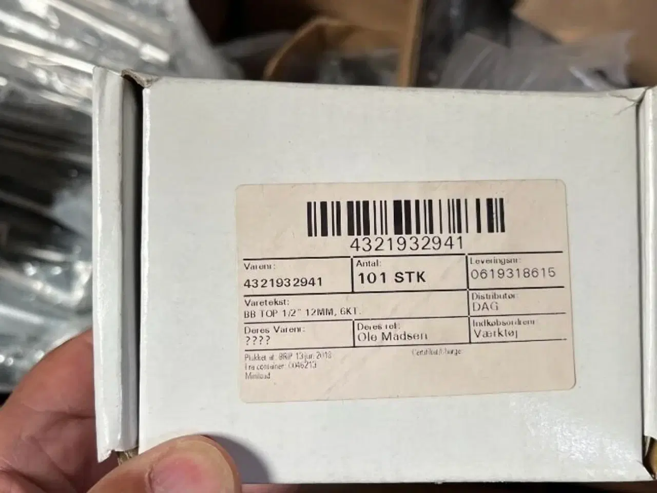 Billede 5 - Værkstedsudstyr Lot med DIV. Toppe 3/4 Del 1/4 toppe