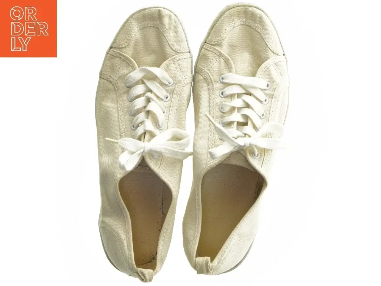 Billede 5 - Hvide old skool canvas sneaks (str. 41 )