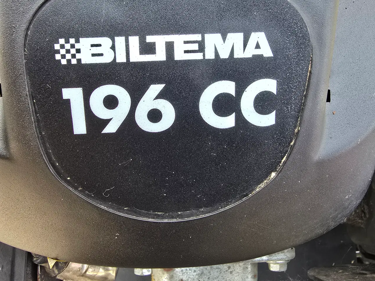 Billede 3 - Biltema plænetraktor. 