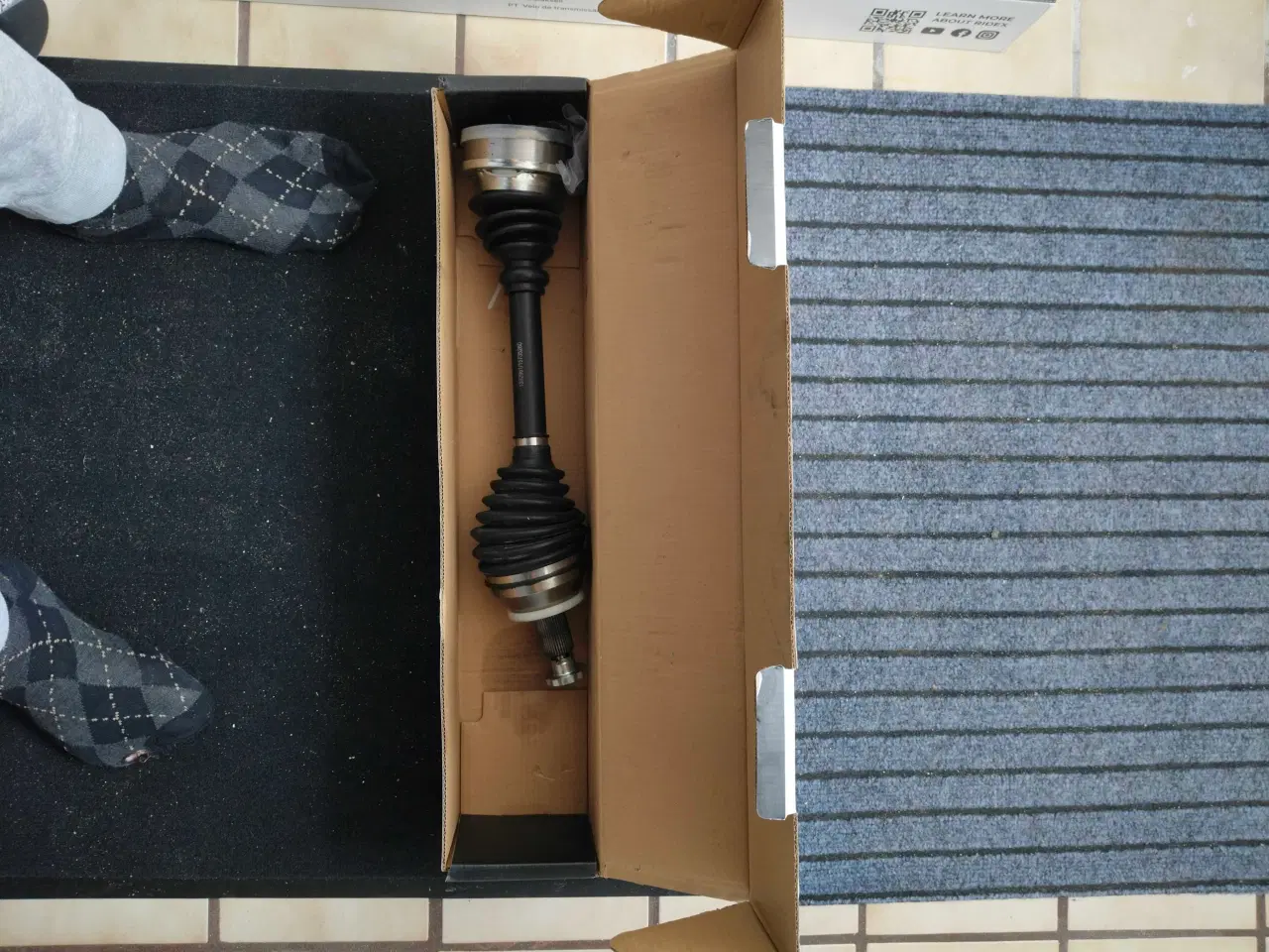 Billede 4 - Trækaksler m/tilbehør samt bremse bakker til troml