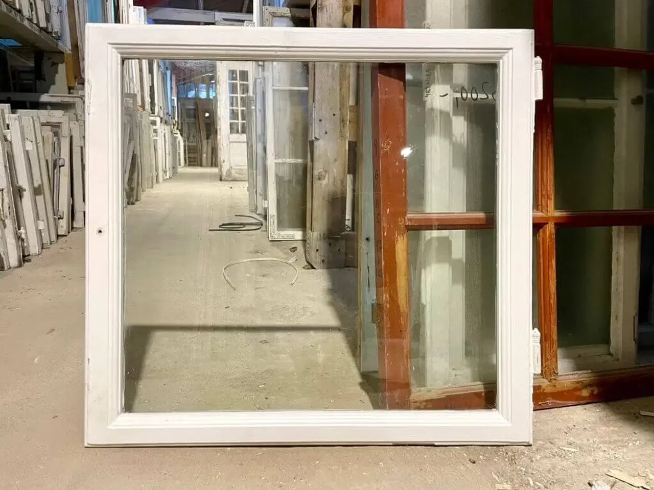 Billede 1 - Klassisk forsatsramme m. trukket glas