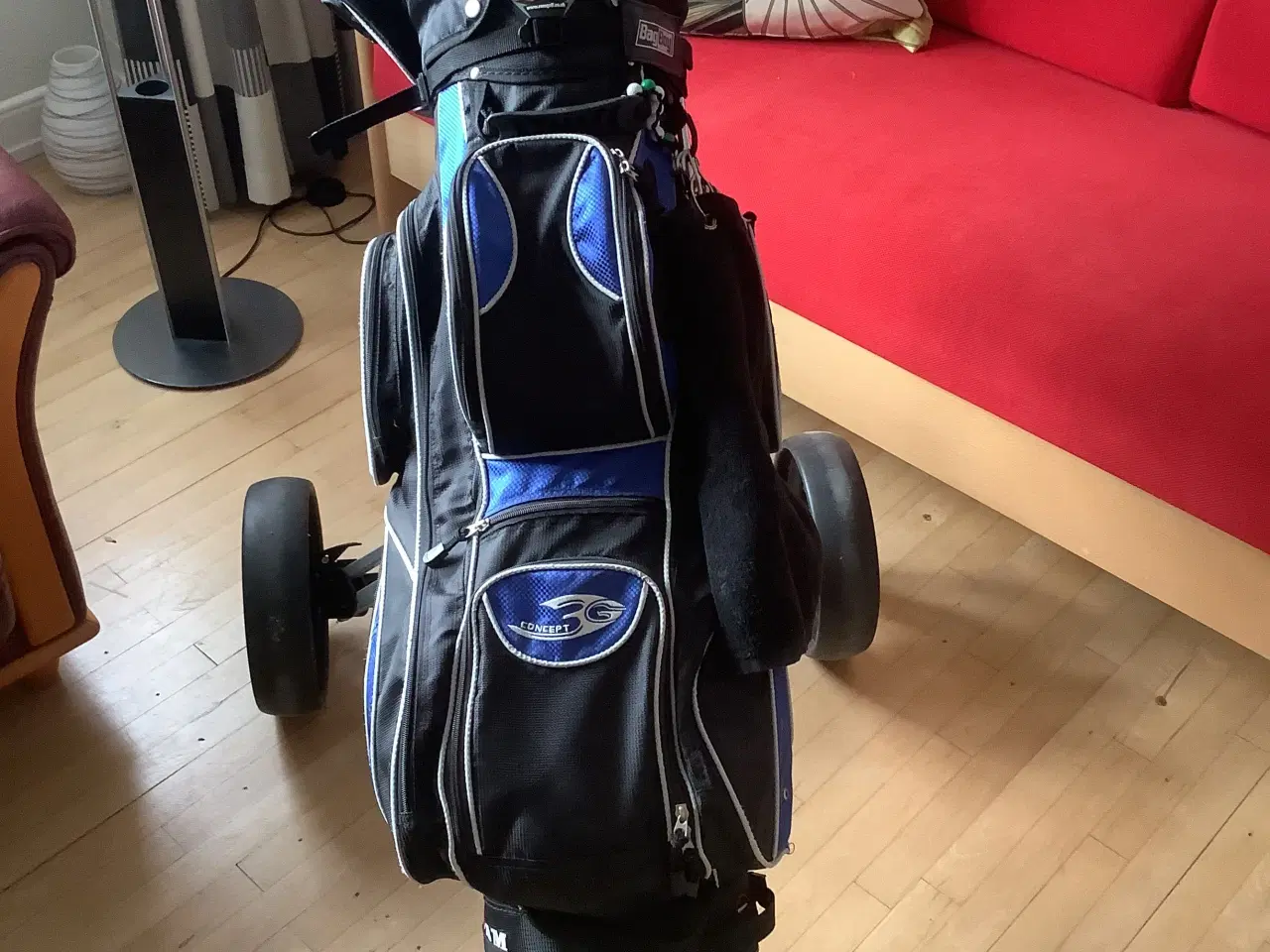 Billede 2 - RAM forlænget golfsæt med bag og vogn