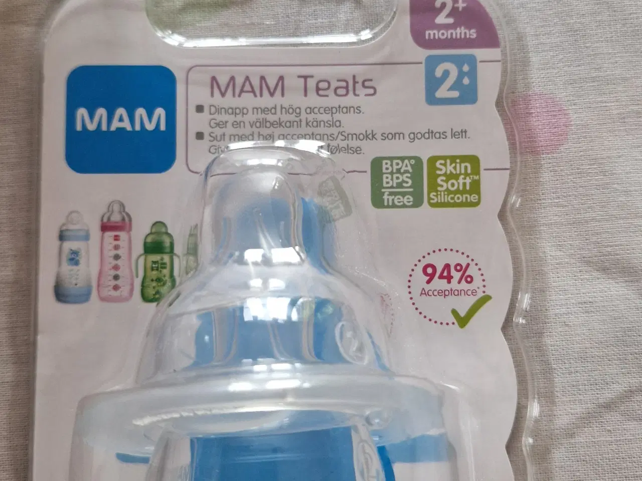 Billede 5 - Sutter og sutteflaske fra MAM sælges