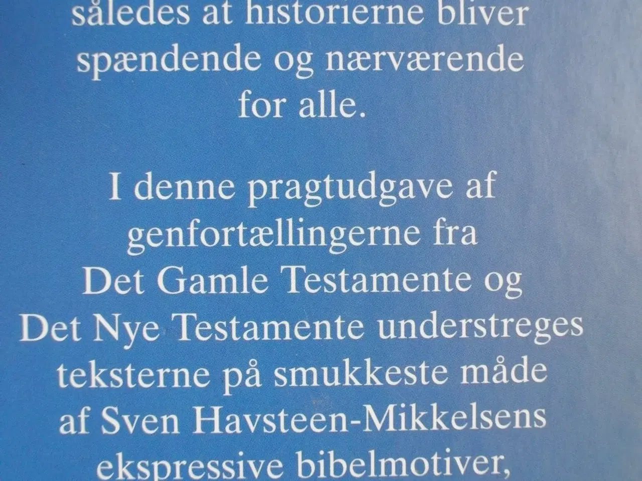 Billede 2 - bibelen, genfortalt af anna sophie seidelin. ill. 
