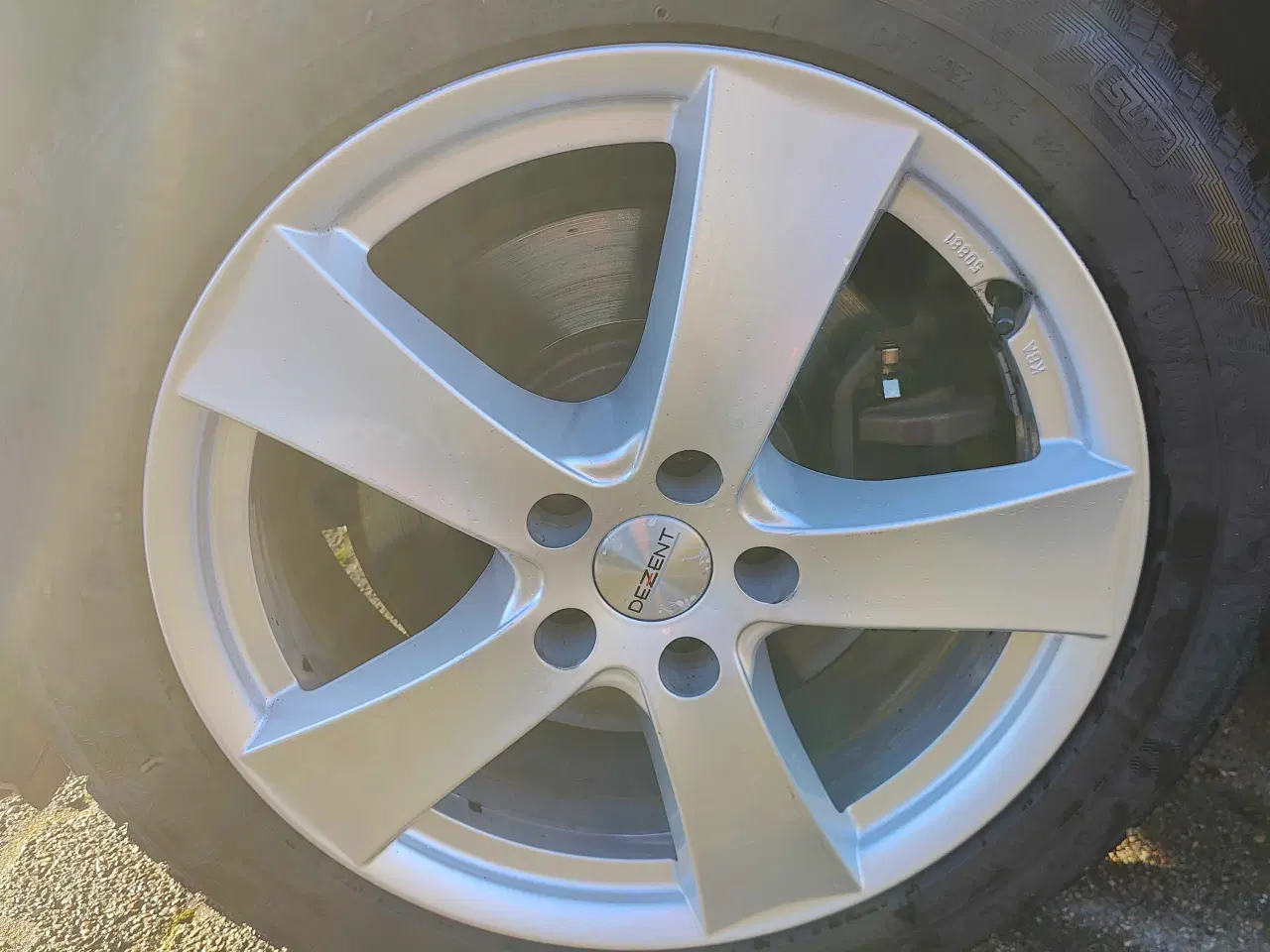 Billede 2 - Vinterhjul 18" - bolte 5x112 - dæk 215x55