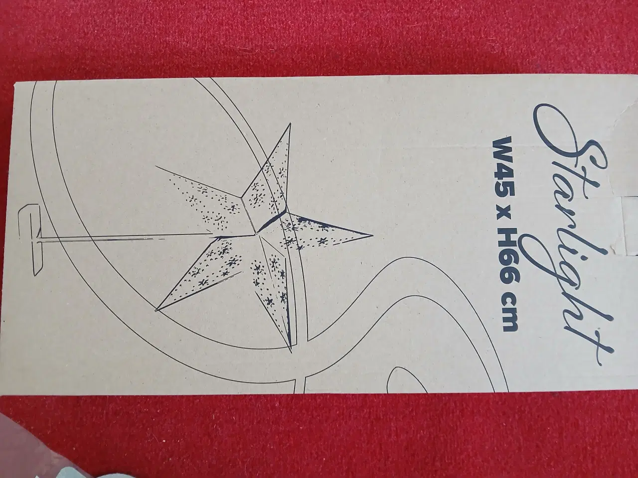 Billede 1 - Julestjerne med fod